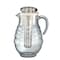 Service Ideas Plastic Water Pitcher with Ice Tube, 3 Liter, Ribbed Body SWP33RB - alternate 1